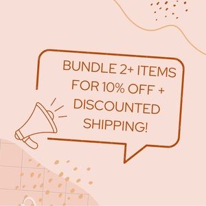📣 Bundle for 10% off & discounted shipping! 📣